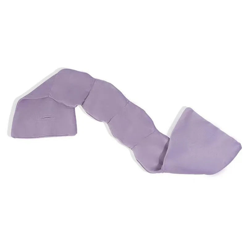 Weighted Eye Mask for Sleeping Heavy Weighted Eye Pillow for Men Women Soft Sleep Face Eyes Cover with Nose Pad for Sidesleeper